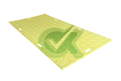 3/4 Inch yellow Ground construction mats  manufacturer